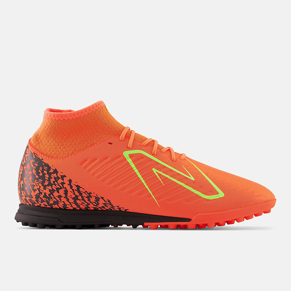 New Balance Tekela v4 Magique TF Shoes Neon Dragonfly with Black and Coloro Green